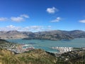 Landscape Water View New Zealand Queenstown Otago Travel Oceania Royalty Free Stock Photo