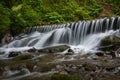 Landscape of waterfall Shypit in Western Ukraine