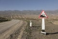 Landscape on the way from Kochkor to Song Kul lake