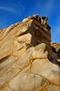 Landscape of weathering granite in Fujian, China Royalty Free Stock Photo