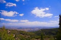 Landscape of western Jezreel valley from Carmel mountains Israel
