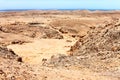 Landscape of wildness desert . Royalty Free Stock Photo