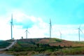 Landscape wind turbine