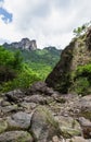 Landscape of the Xiansheng Area of Mount Yandang in Yueqing, Zhejiang