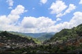 The landscape in xijiang miao village , guizhou,china Royalty Free Stock Photo