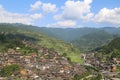 The landscape in xijiang miao village , guizhou,china