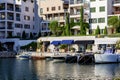 Landscape and yachts