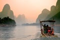 Landscape in Yangshuo Guilin, China Royalty Free Stock Photo