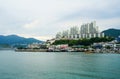 Landscape of Yeosu, South Jeolla Province, Korea