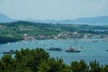 Landscape of Yeosu, South Jeolla Province, Korea