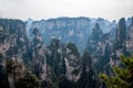 Landscape of Yuanjiajie, Zhangjiajie National Forest Park,