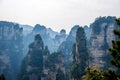 Landscape of Yuanjiajie, Zhangjiajie National Forest Park,