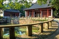 Landscape of Yuewang temple,located in West lake,Hangzhou Royalty Free Stock Photo