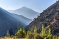 Landscape in Zailiyskiy Alatau, Kazakhstan Royalty Free Stock Photo