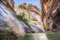 Landscape of Zion National Park, Utah, USA Royalty Free Stock Photo