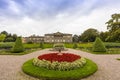 Landscaped gardens in Tatton Park. Royalty Free Stock Photo