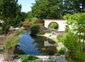 Landscaped Oriental garden