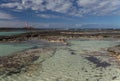 Landscapes around lighthouse Faro de Toston close to El Cotillo village