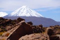 Landscapes of the Atacama Desert, Chile Royalty Free Stock Photo