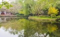 Landscapes of chinese park chengdu Royalty Free Stock Photo