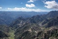 Landscapes of Copper Canyons in Chihuahua, Mexico Royalty Free Stock Photo