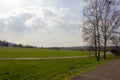 landscapes of eastern time at rural countryside in south germany Royalty Free Stock Photo