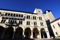 The Town Hall building with the Clock Tower, Belluno, Italy Royalty Free Stock Photo