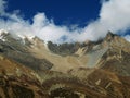 Landscapes in Manang Royalty Free Stock Photo