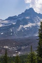 Landscapes of Mt Rainier Sunrise Tipsoo Lake and White River. Royalty Free Stock Photo