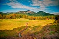 landscapes near lake jocassee and table rock mountain south carolina Royalty Free Stock Photo