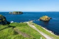 Landscapes of Northern Ireland. Carrick-a-rede