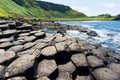 Landscapes of Northern Ireland. Giant`s Causeway Royalty Free Stock Photo