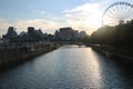 Architecture big Wheel Old Port Montreal Canada Royalty Free Stock Photo