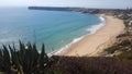 Landscapes of Praia do Beliche Royalty Free Stock Photo