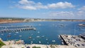 Landscapes of sagres port Royalty Free Stock Photo