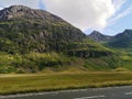 Landscapes of Scotland - Glencoe Royalty Free Stock Photo