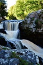 Landscapes of Scotland - Reekie Linn Waterfall Royalty Free Stock Photo