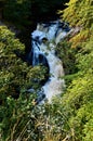 Landscapes of Scotland - Reekie Linn Waterfall Royalty Free Stock Photo