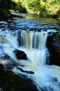 Landscapes of Scotland - Reekie Linn Waterfall Royalty Free Stock Photo