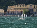 Surf-Riva del Garda lake Italy