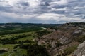 Landscapes of Theodore Roosevelt National Park in July Royalty Free Stock Photo