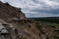 Landscapes of Theodore Roosevelt National Park in July Royalty Free Stock Photo