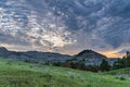 Landscapes of Theodore Roosevelt National Park in July Royalty Free Stock Photo