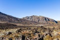 Landscapes of Tongariro National Park. Valley of Three Volcanoes. North Island. New Zealand Royalty Free Stock Photo