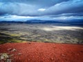 Landscapes from the top of volcanos