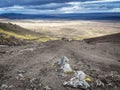 Landscapes from the top of volcanos