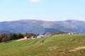 Valley of Munster in Alsace Royalty Free Stock Photo