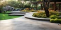 Landscaping design idea for outdoor