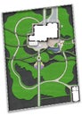 Landscaping master plan, 2d sketch