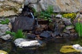 Landscaping pond Royalty Free Stock Photo